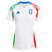 Maillot de foot Italie Extérieur vêtements Femmes Europe 2024 Manches Courtes